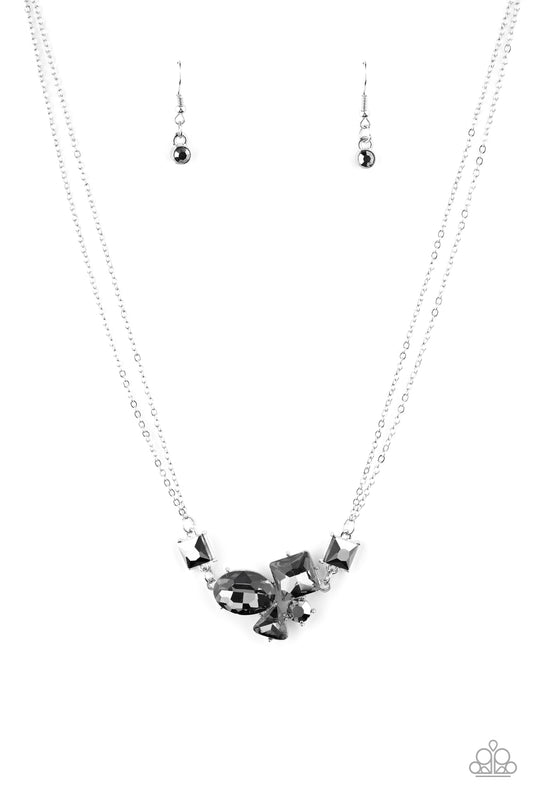 Paparazzi Constellation Collection Silver Short Necklace - P2DA-SVXX-233XX