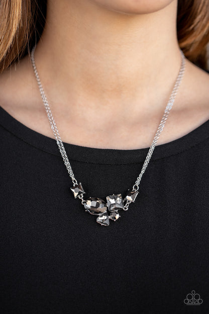 Paparazzi Constellation Collection Silver Short Necklace - P2DA-SVXX-233XX