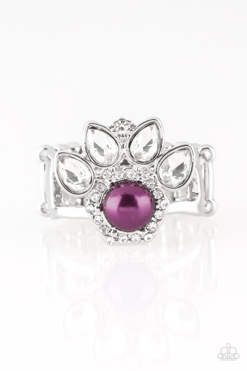 Paparazzi Crown Coronation Purple Ring