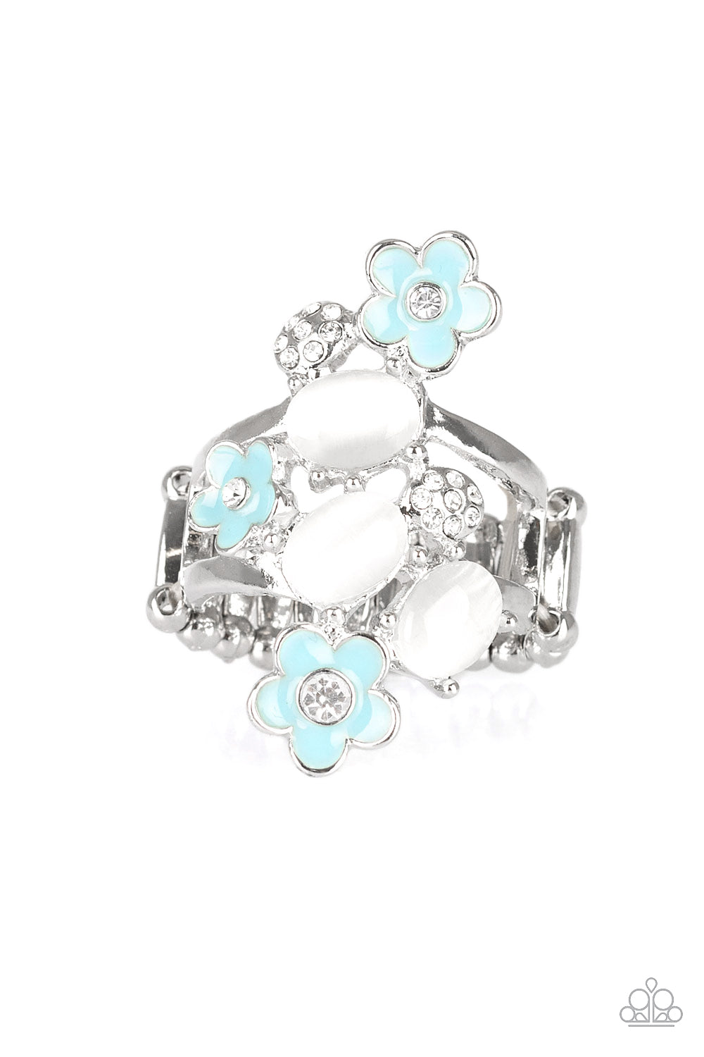 Paparazzi Daisy Delight Blue Ring