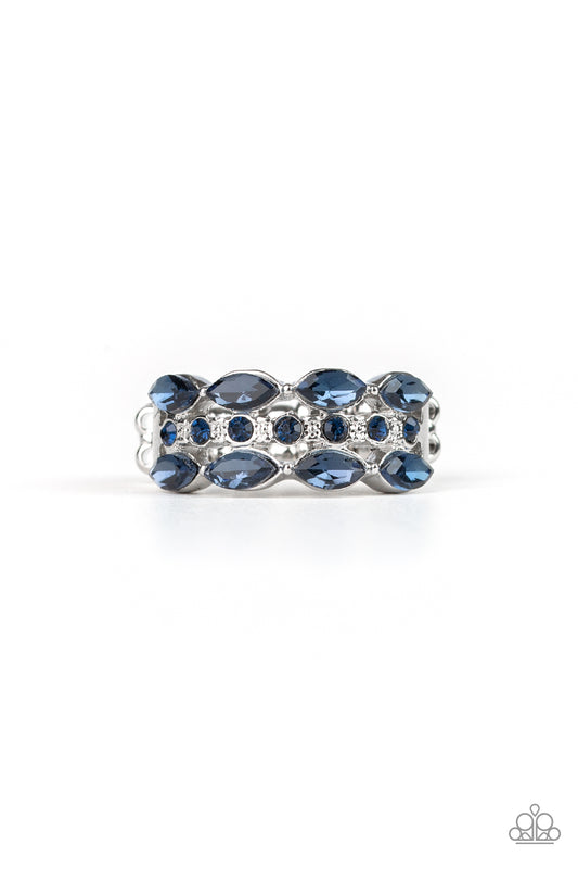Paparazzi Distractingly Demure Blue Ring