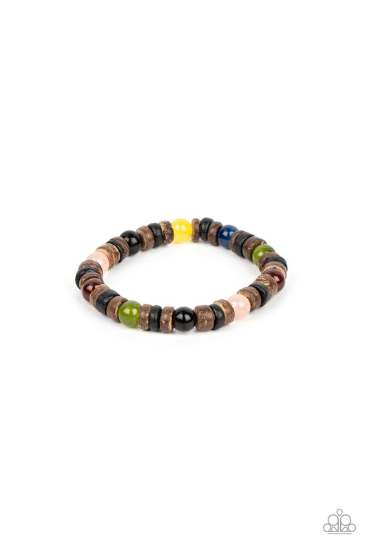Paparazzi Durango Drifter Multi Stretch Bracelet - P9SE-URMT-243XX