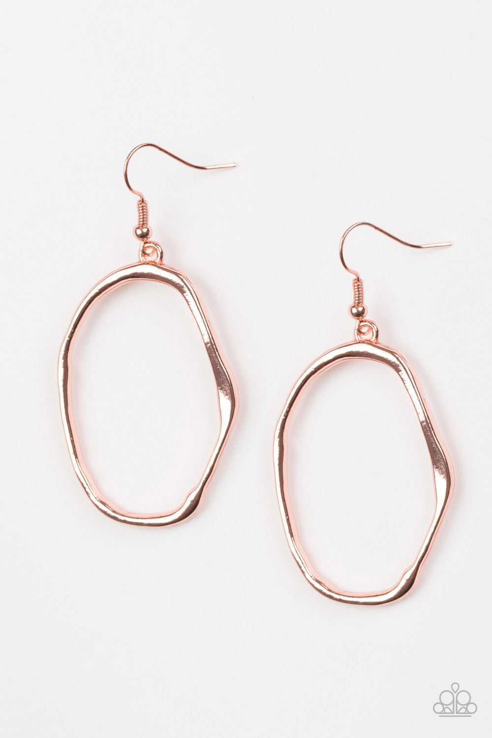 Paparazzi Eco Chic Copper Fishhook Earrings