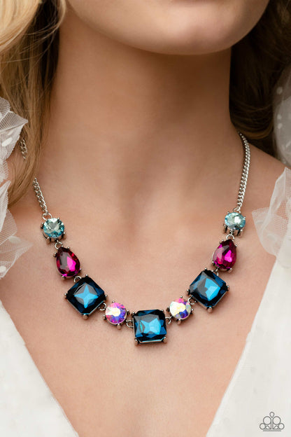 Paparazzi Elevated Edge Multi Short Necklace - Life of the Party March 2023 - P2RE-MTXX-215XX