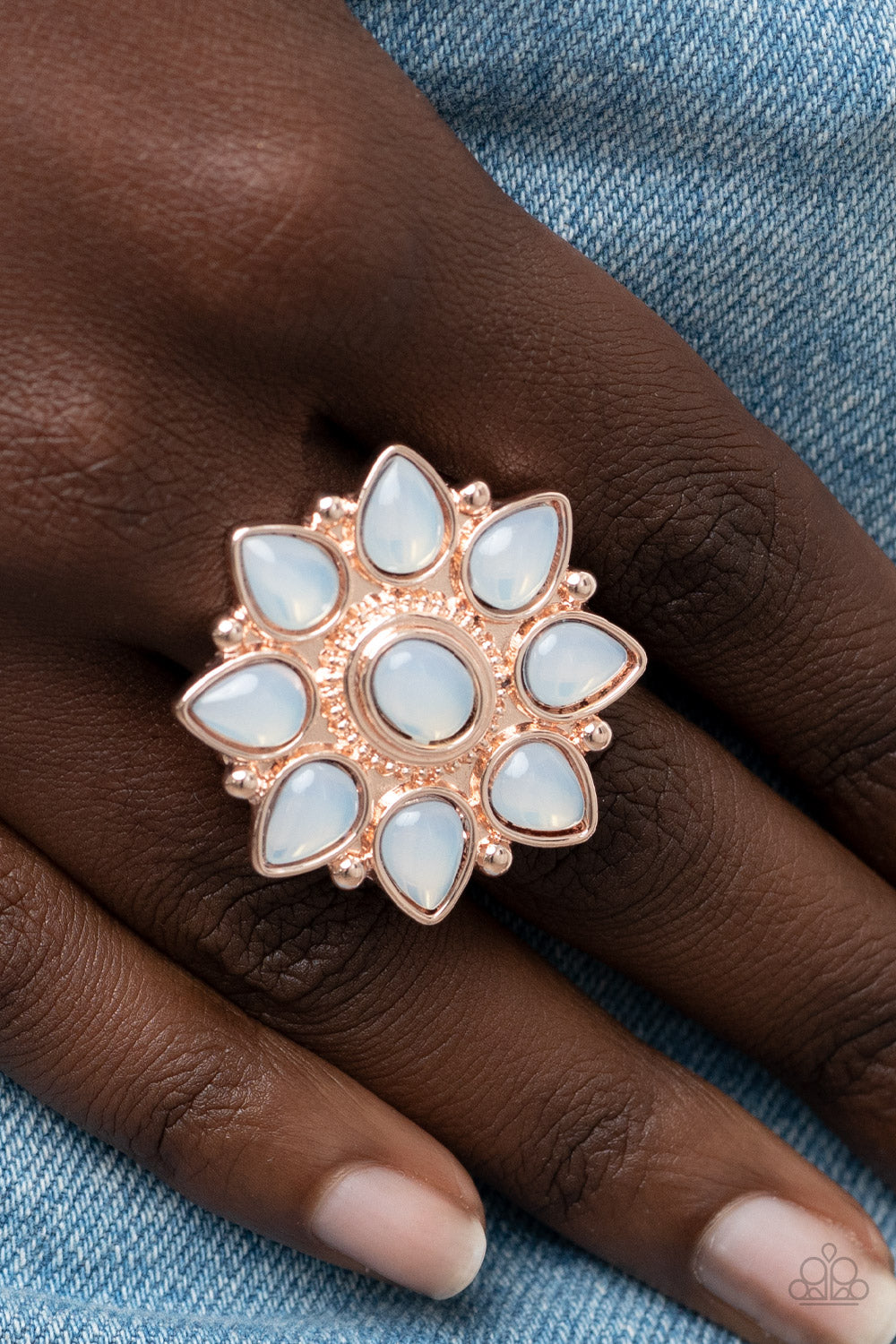 Paparazzi Enchanted Orchard Rose Gold Ring - P4SE-GDRS-048XX