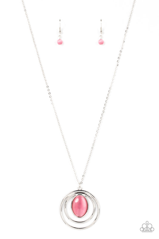 Paparazzi Epicenter of Elegance Pink Long Necklace - P2RE-PKXX-341XX