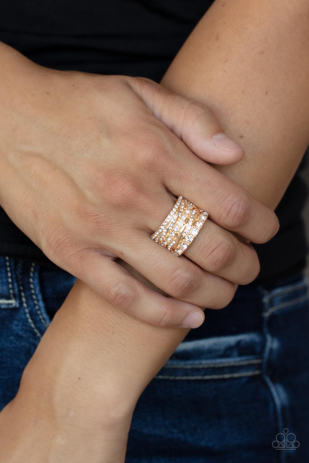 Paparazzi Exclusive Elegance Gold Ring