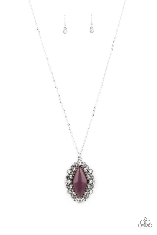 Paparazzi Exquisitely Enchanted Purple Long Necklace - P2RE-PRXX-241XX