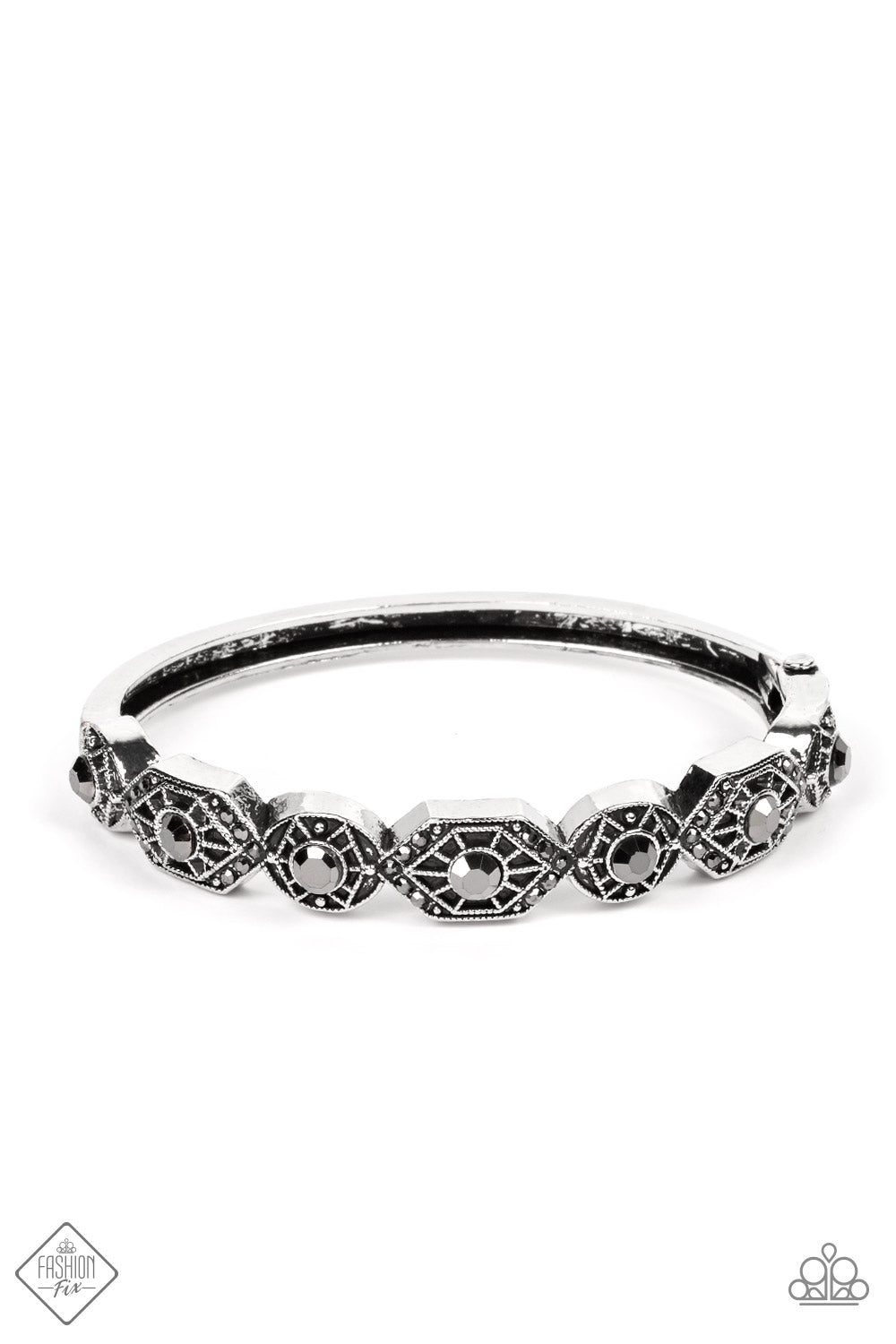 Paparazzi Eye-Opening Opulence Silver Hinge Cuff Bracelet – Fashion Fix Magnificent Musings August 2022