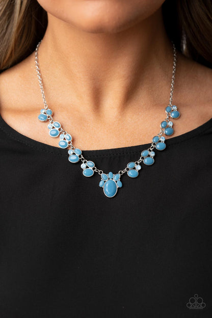 Paparazzi Fairytale Forte Blue Short Necklace - P2ST-BLXX-179XX