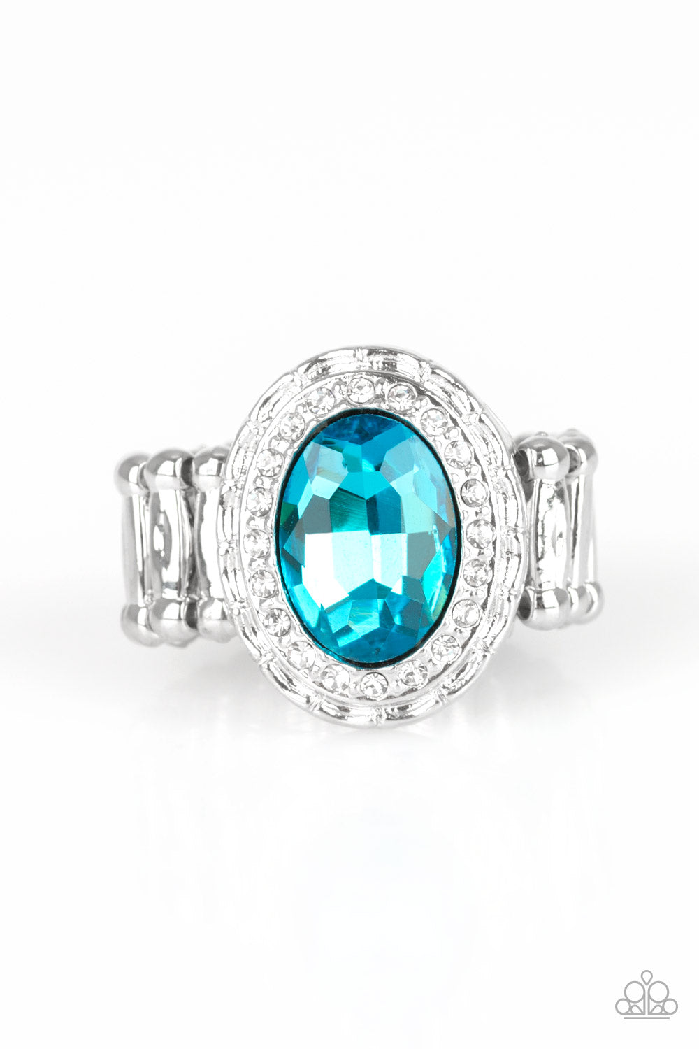 Paparazzi Fiercely Flawless Blue Ring