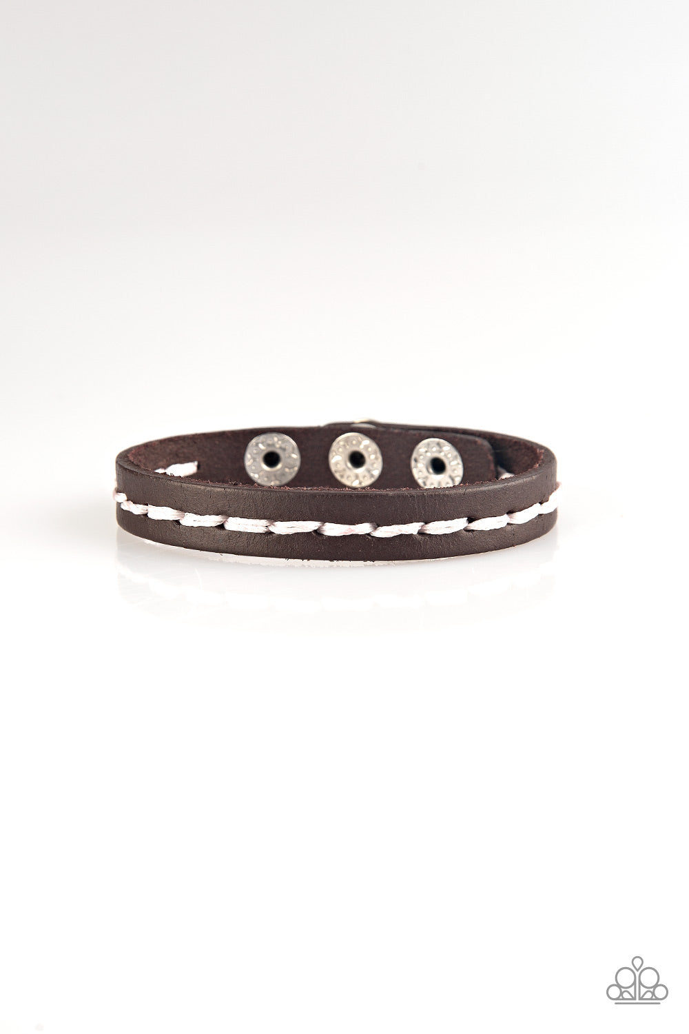 First Class Bling Paparazzi First Class TRAVELER Brown Snap Bracelet - P9UR-BNXX-349XX ...