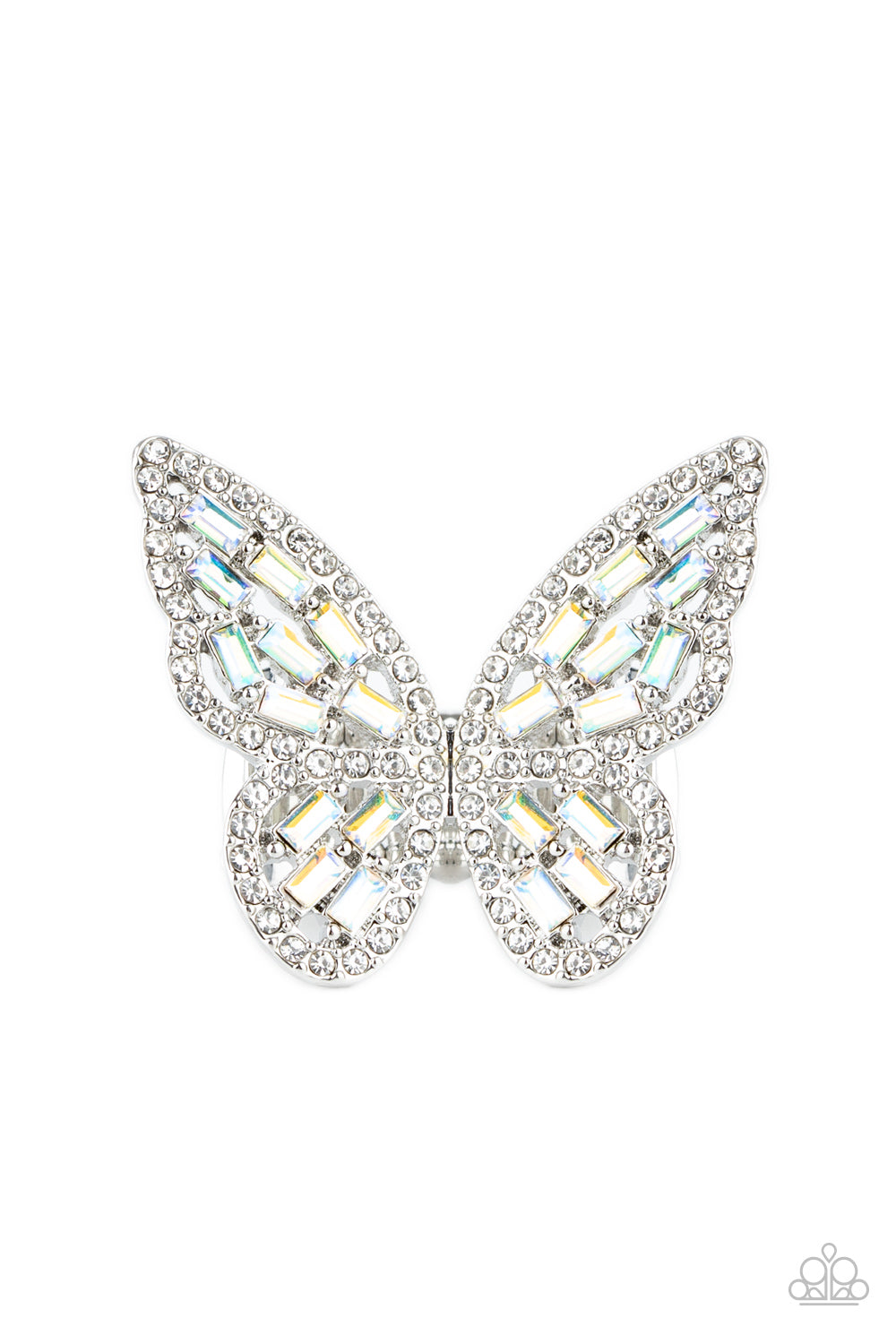 Paparazzi Flauntable Flutter Multi Ring - Life Of The Party Exclusive March 2021