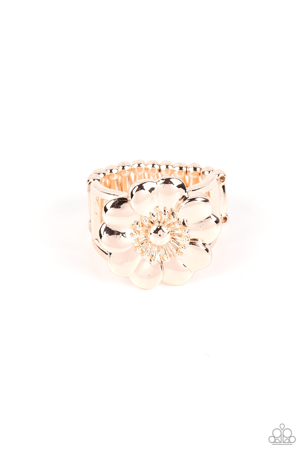 Paparazzi Floral Farmstead Rose Gold Ring - P4WH-GDRS-112XX