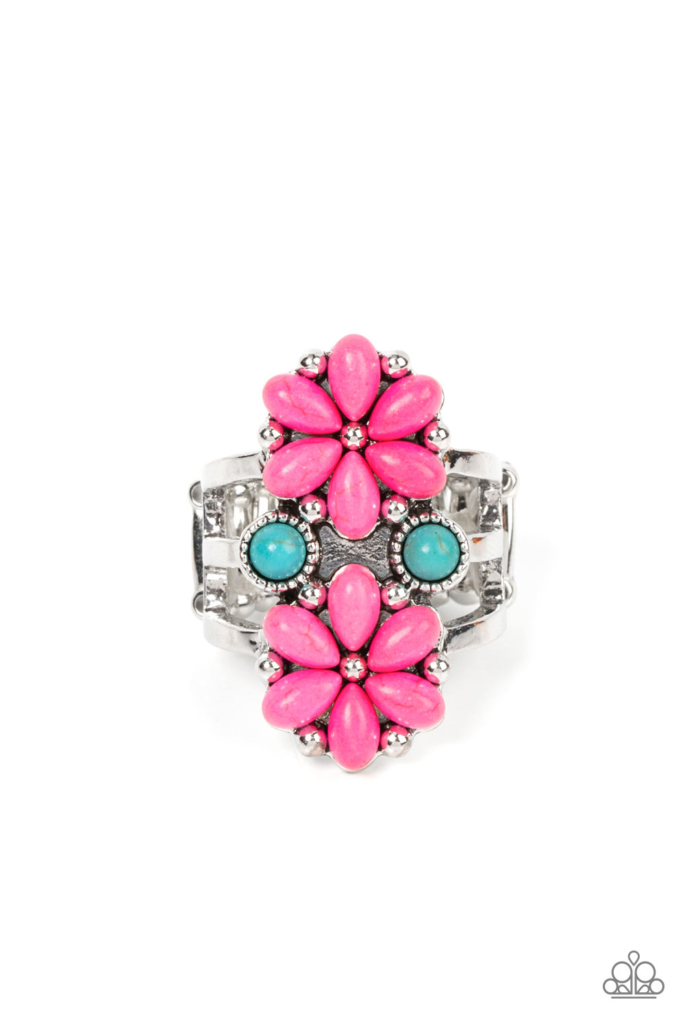 Paparazzi Fredonia Florist Pink Ring - P4SE-PKXX-099XX