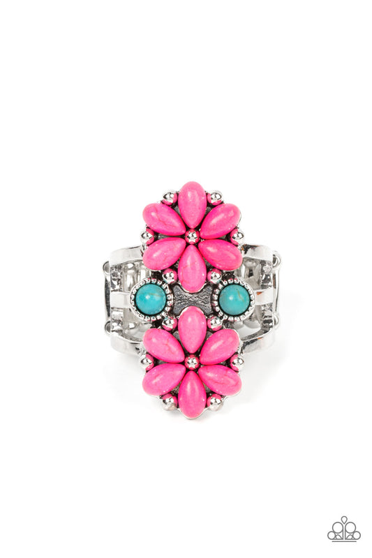 Paparazzi Fredonia Florist Pink Ring - P4SE-PKXX-099XX