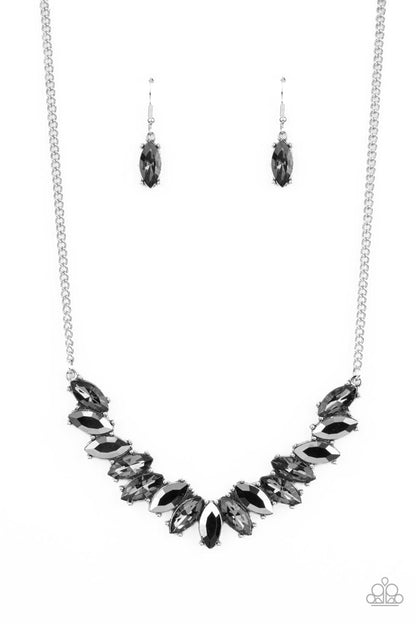 Paparazzi Galaxy Game-Changer Silver Short Necklace - P2RE-SVXX-419XX