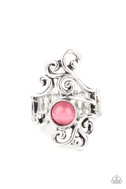 Paparazzi Glimmering Grapevines Pink Ring