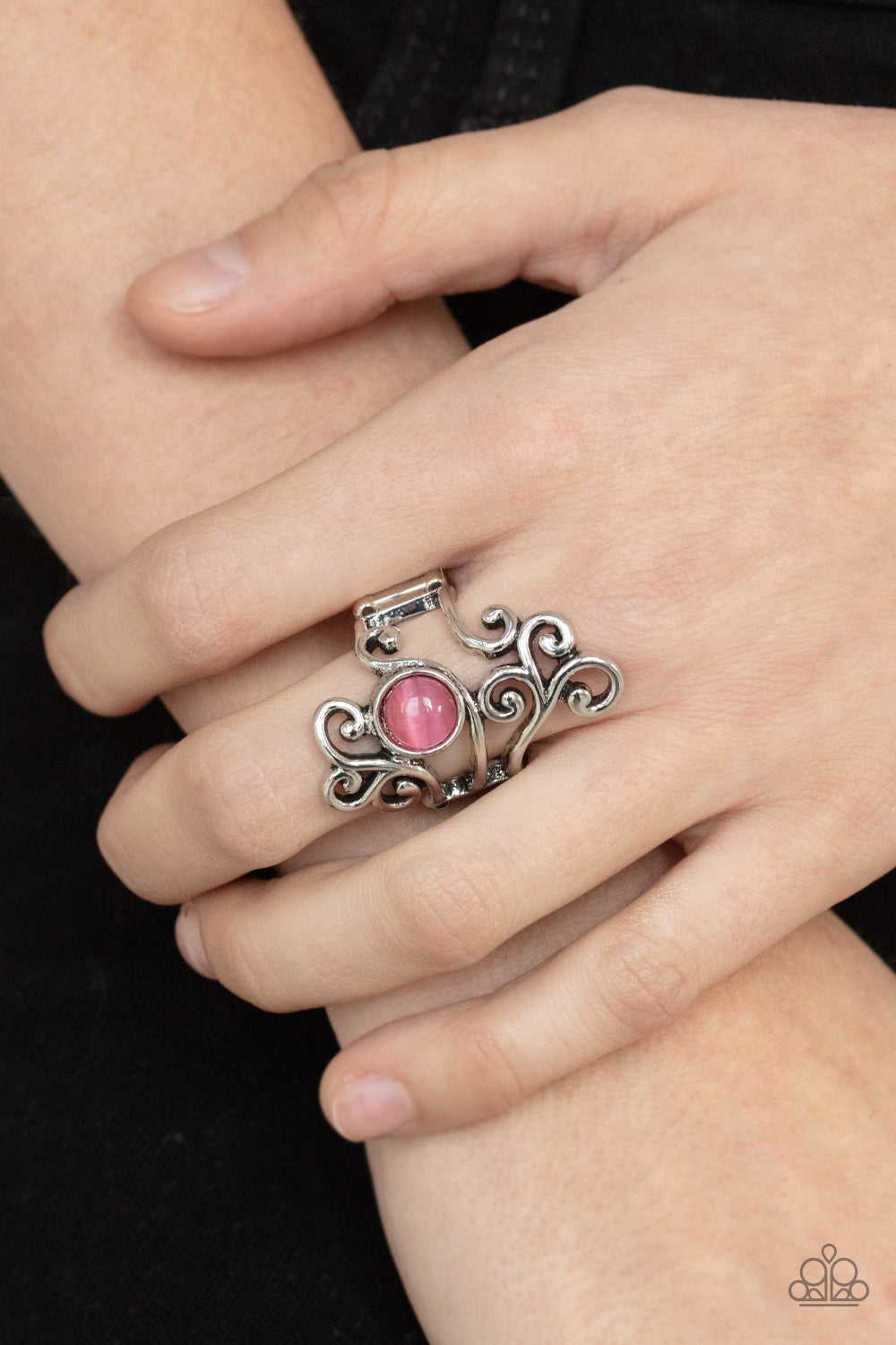 Paparazzi Glimmering Grapevines Pink Ring