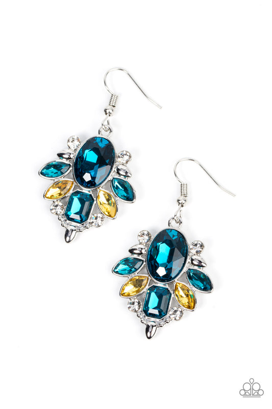 Paparazzi Glitzy Go-Getter Multi Fishhook Earrings - P5RE-MTXX-111XX