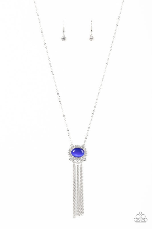 Paparazzi Happily Ever Ethereal Blue Long Necklace - P2RE-BLXX-373XX
