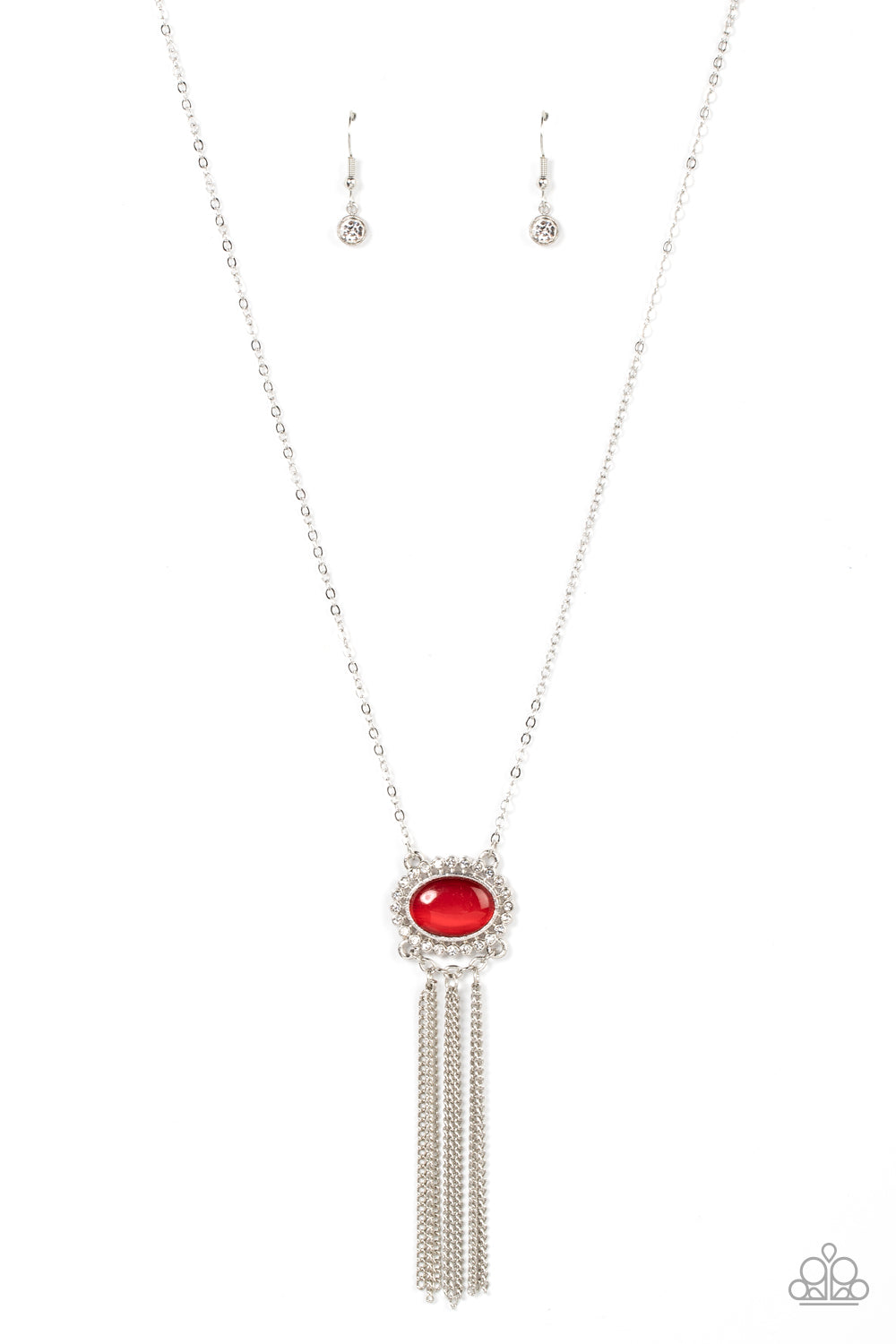 Paparazzi Happily Ever Ethereal Red Long Necklace - P2RE-RDXX-233XX