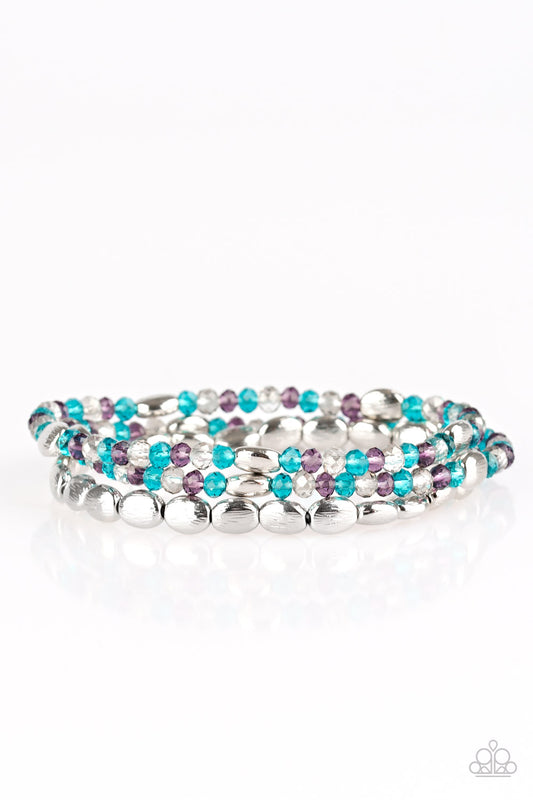 Paparazzi Hello Beautiful Multi Stretch Bracelet