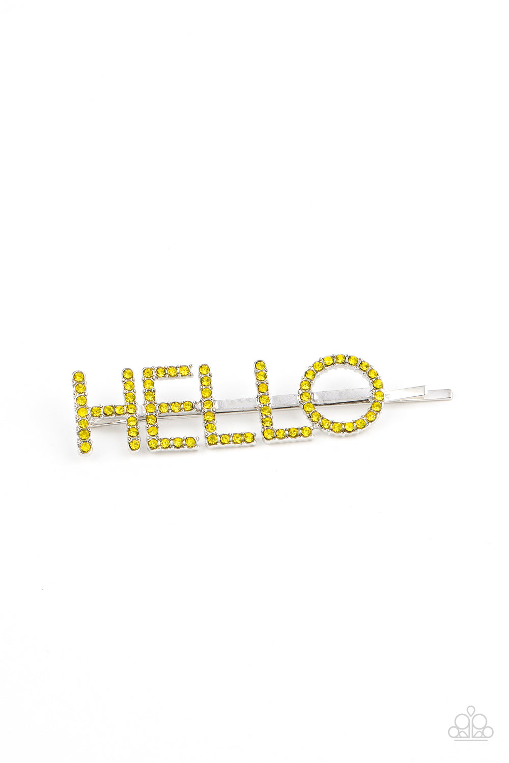 Paparazzi Hello There Yellow Hairbow - P7SS-YWXX-082XX