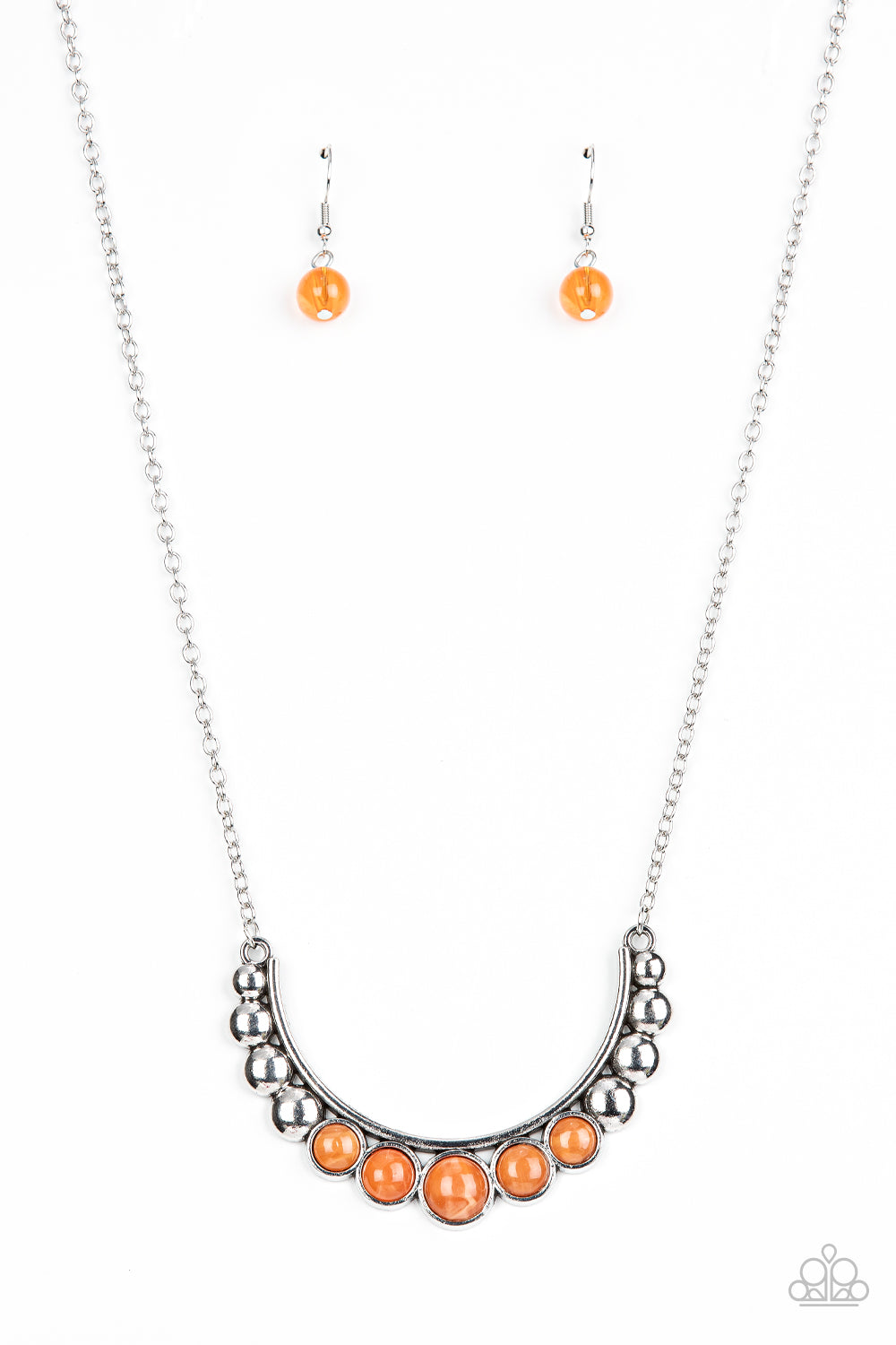 Paparazzi Horseshoe Bend Orange Long Necklace - P2TR-OGXX-066XX