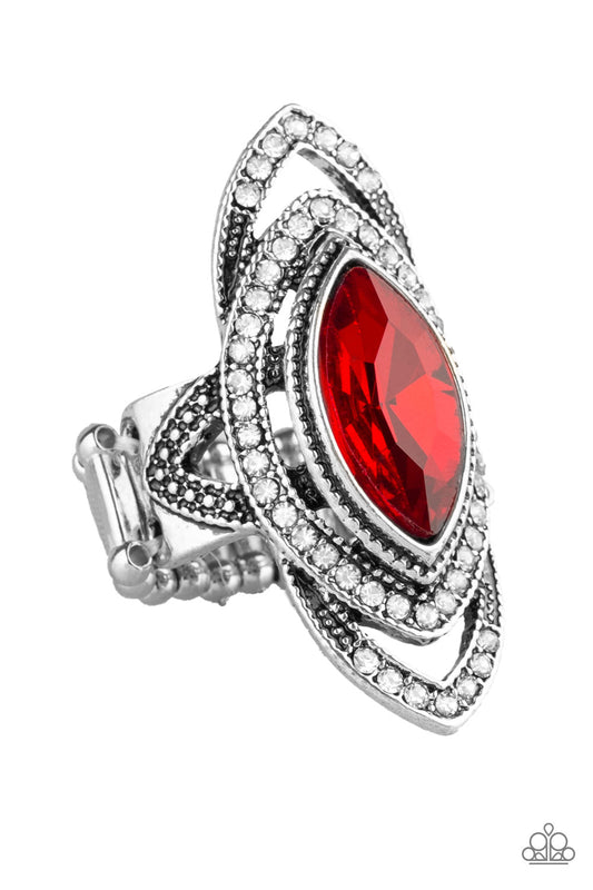 Paparazzi Hot Off The EMPRESS Red Ring
