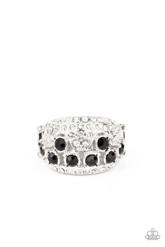 Paparazzi Imperial Incandescence Black Ring - P4RE-BKXX-242XX