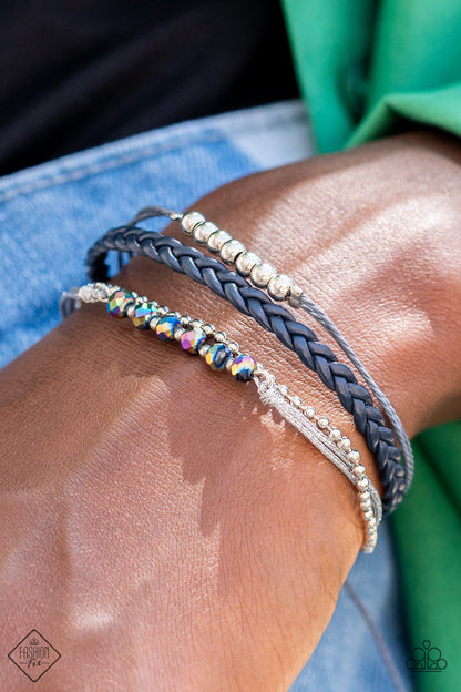 Paparazzi Intergalactic Gamechanger Multi Oil Spill Sliding Knot Bracelet – Fashion Fix Sunset Sightings August 2022