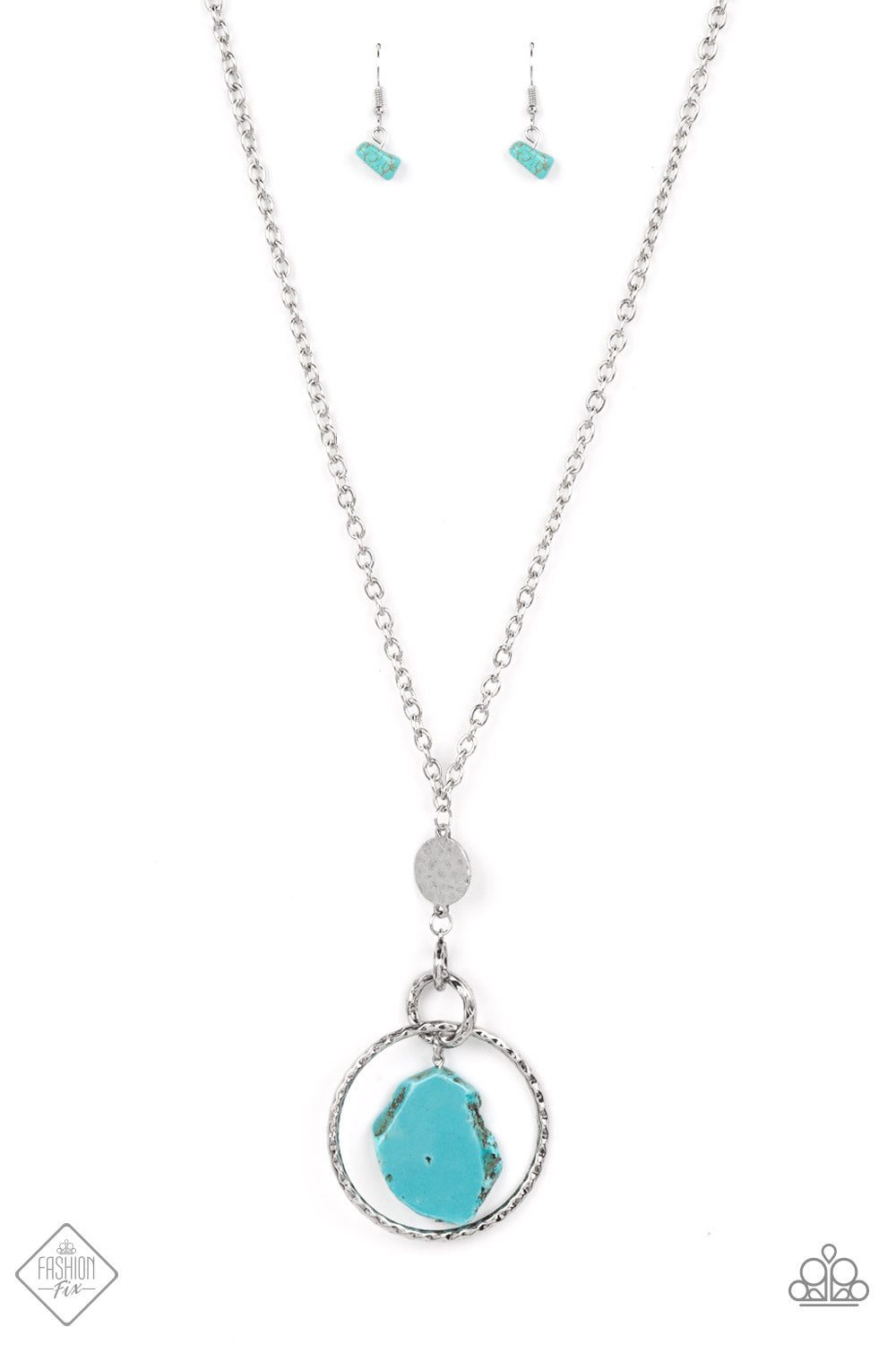 Paparazzi Keep the PIECE Blue Long Necklace – Fashion Fix Simply Santa Fe August 2022