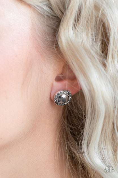 Paparazzi Latest Luxury Silver Post Earrings
