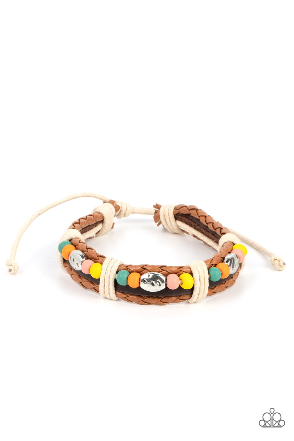 Paparazzi Lodge Luxe Multi Sliding Knot Bracelet - P9UR-MTXX-245XX