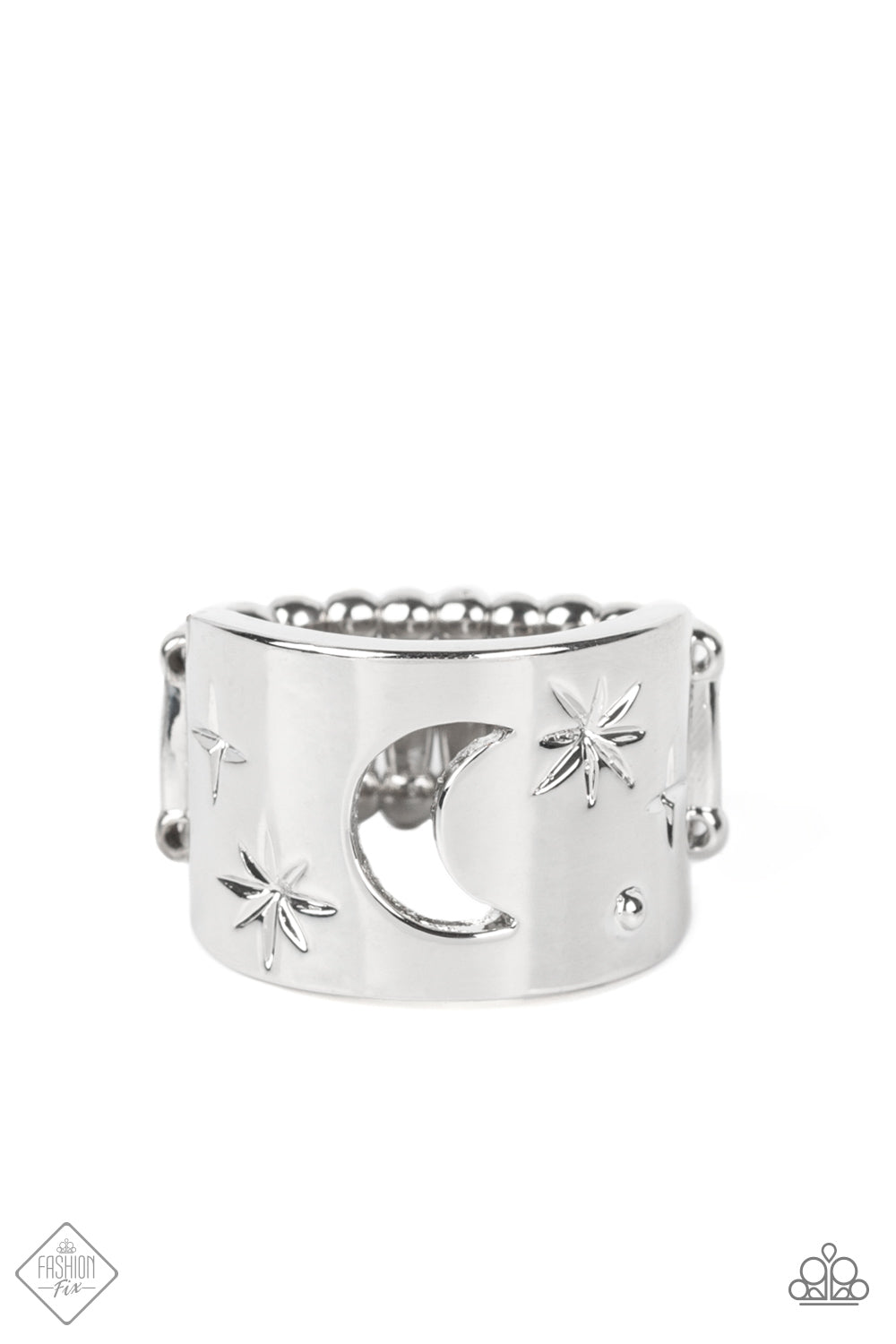 Paparazzi Lunar Levels Silver Ring – Fashion Fix Sunset Sightings August 2022