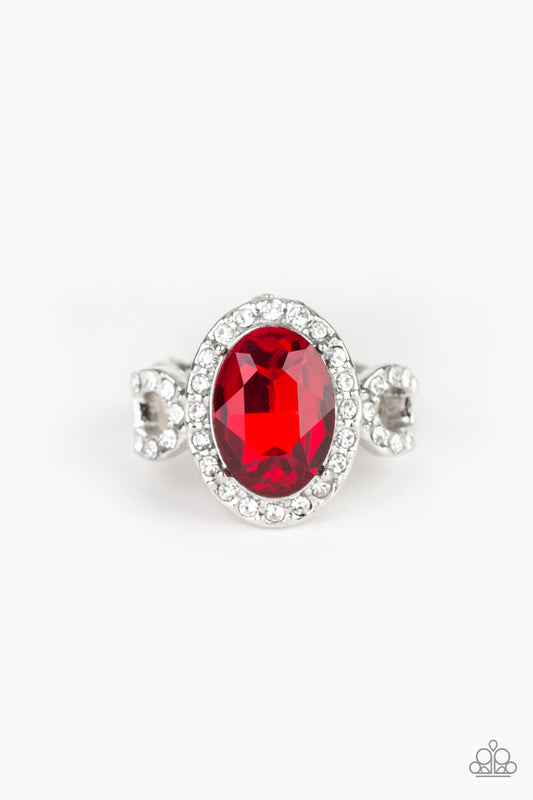 Paparazzi Magnificent Majesty Red Ring