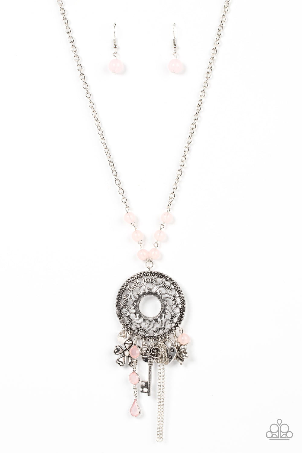 Paparazzi Making Memories Pink Long Necklace - P2WH-PKXX-452XX