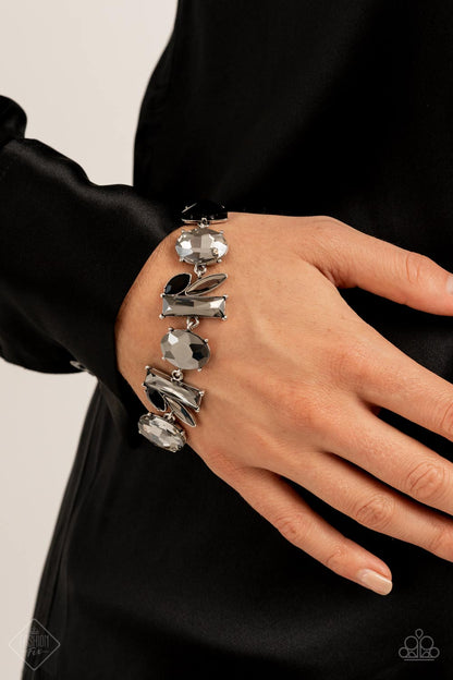 Paparazzi Marvelously Modish Silver Clasp Bracelet - Fashion Fix Magnificent Musings November 2021