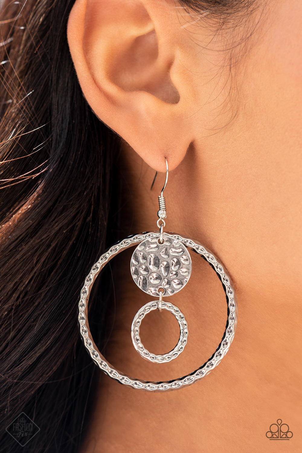 Paparazzi Mojave Metal Art Silver Fishhook Earrings – Fashion Fix Simply Santa Fe August 2022
