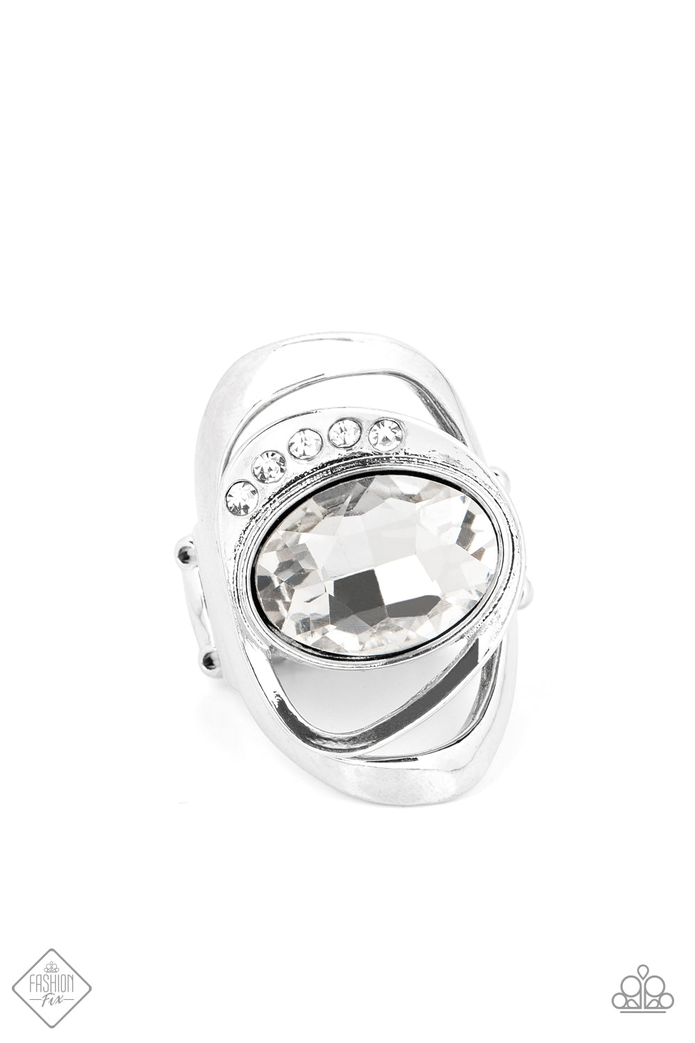 Paparazzi Mountain View Meadow White Ring – Fashion Fix Glimpses of Malibu August 2022