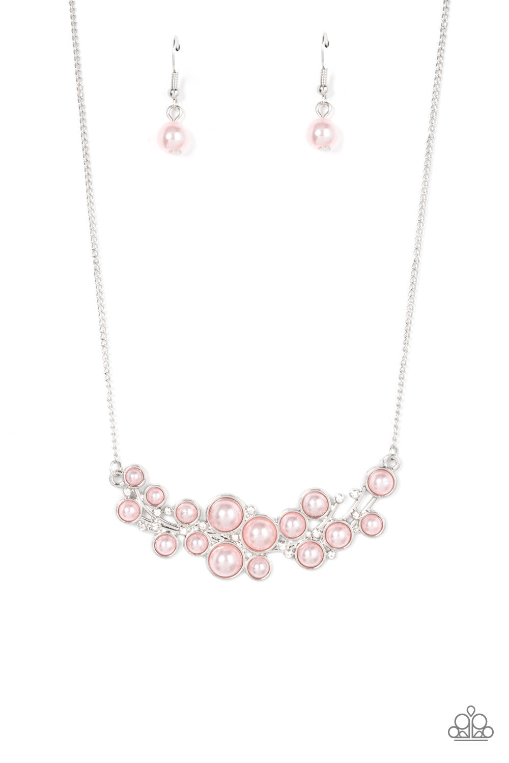 Paparazzi My Yacht or Yours? Pink Short Necklace - P2RE-PKXX-339XX