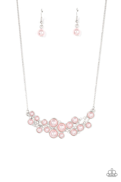Paparazzi My Yacht or Yours? Pink Short Necklace - P2RE-PKXX-339XX