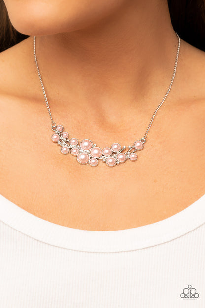 Paparazzi My Yacht or Yours? Pink Short Necklace - P2RE-PKXX-339XX