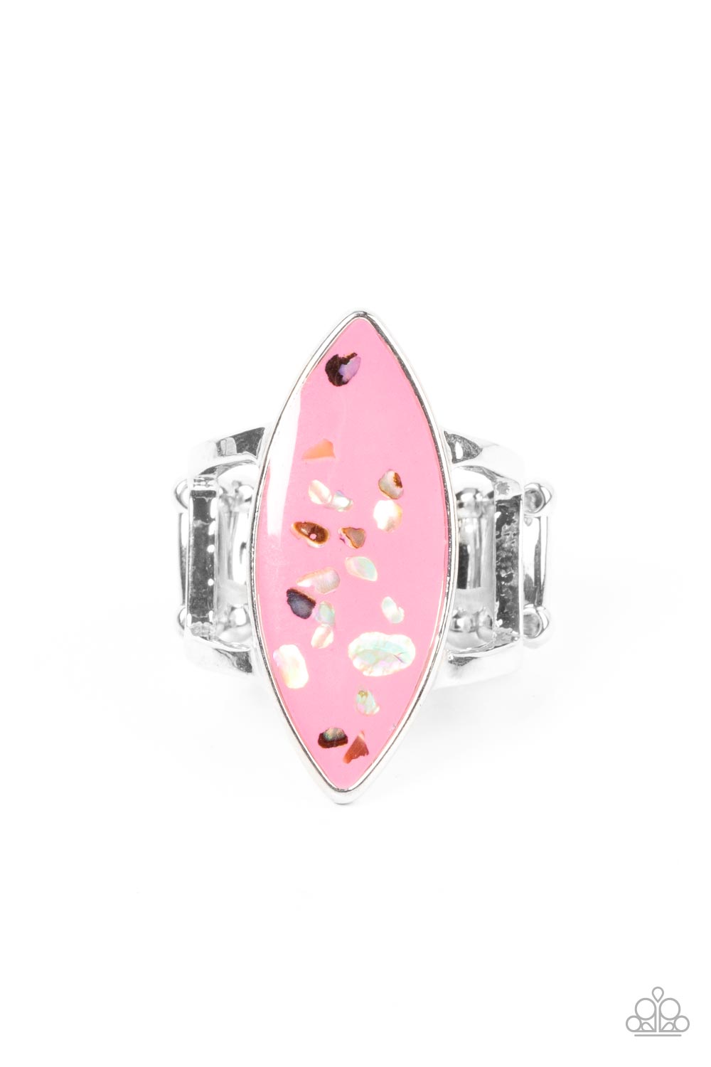 Paparazzi Oceanic Odyssey Pink Ring - P4SE-PKXX-107XX