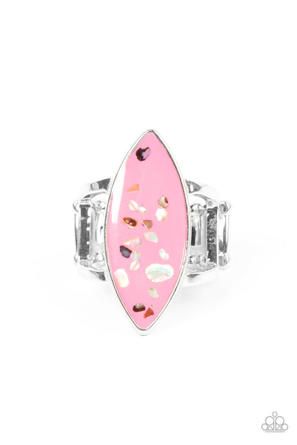 Paparazzi Oceanic Odyssey Pink Ring - P4SE-PKXX-107XX