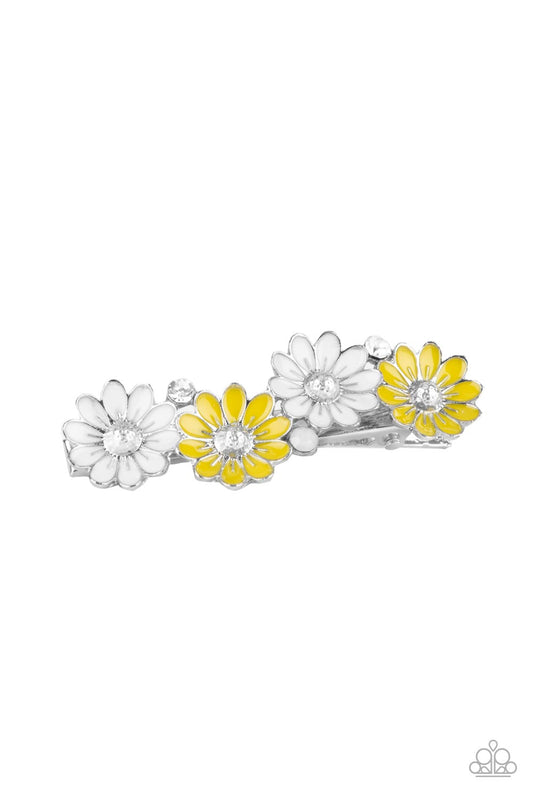 Paparazzi Ok, BLOOMER Yellow Hairbow - P7SS-YWXX-079XX