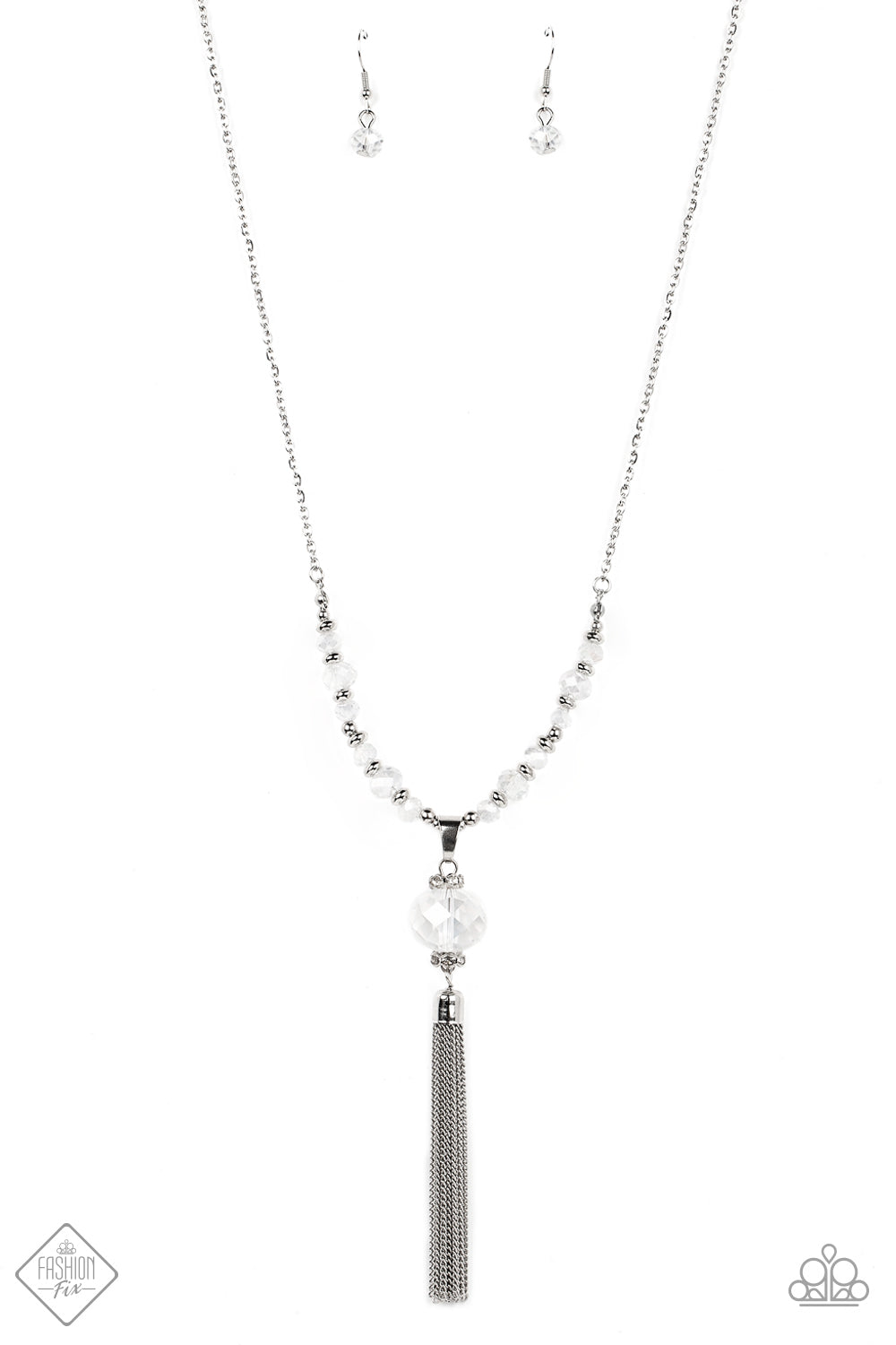 Paparazzi One SWAY or Another White Long Necklace – Fashion Fix Fiercely 5th Avenue August 2022