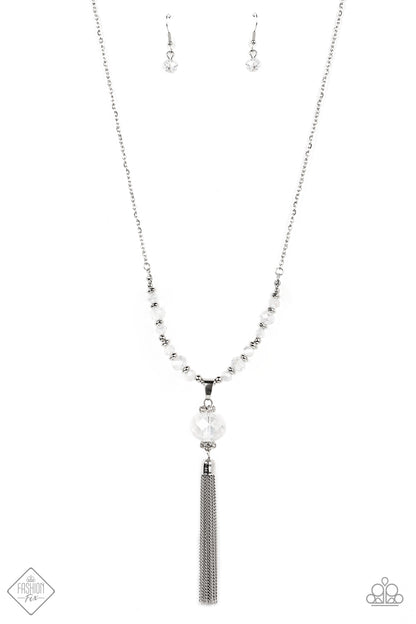 Paparazzi One SWAY or Another White Long Necklace – Fashion Fix Fiercely 5th Avenue August 2022
