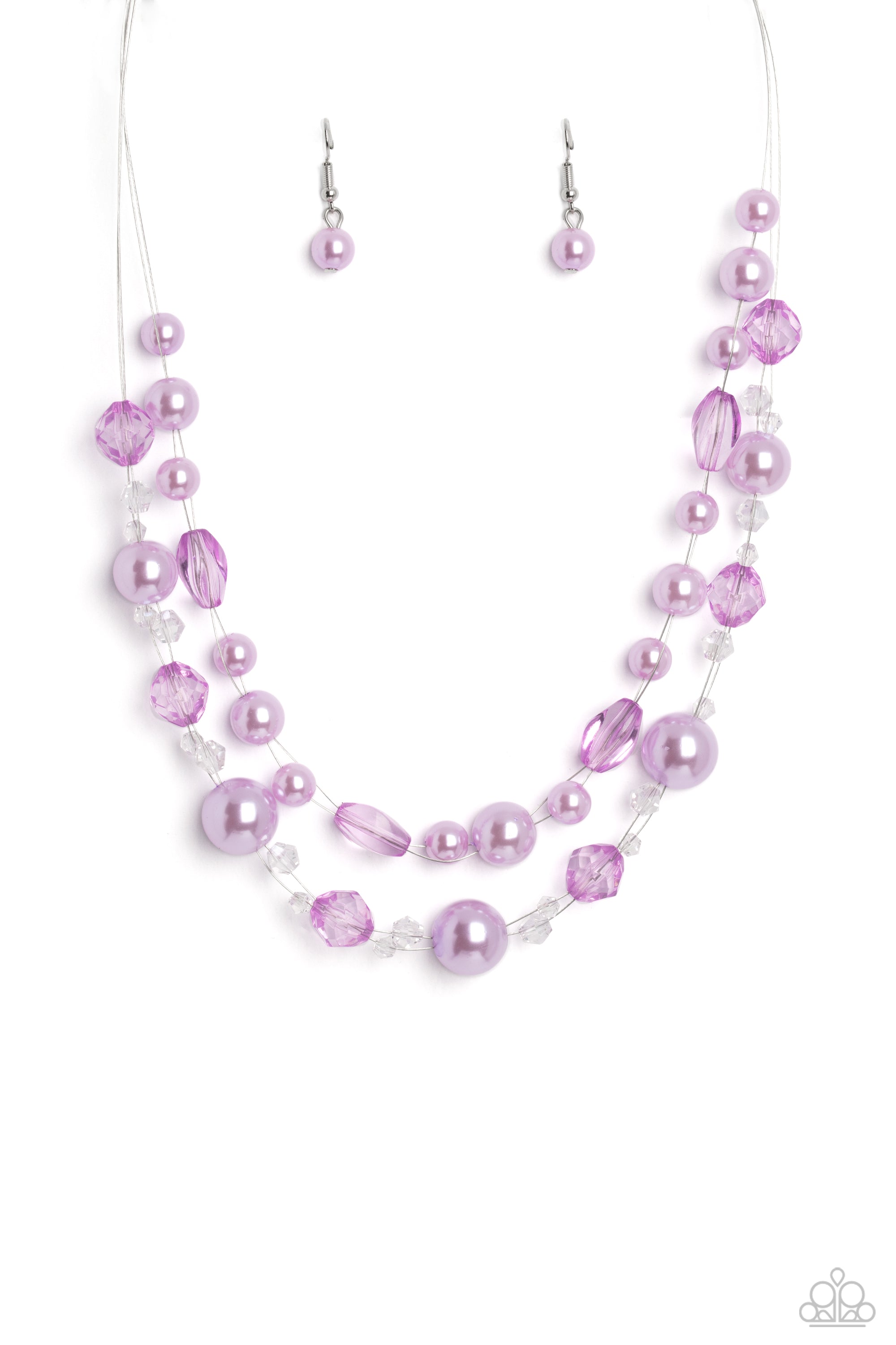 Beach House Hustle - Purple Necklace | Paparazzi Accessories | $5.00